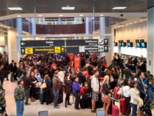 Aeroporto Santos Dumont reabre para pousos aps 4 horas fechado