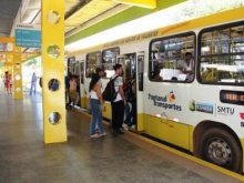 Transporte coletivo  soluo para acabar com caos em Cuiab