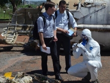 Cenipa investiga helicptero que caiu com noiva