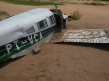 Avio monomotor cai no Amazonas