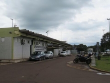 Apesar de tempo instvel, aeroporto funciona normalmente nesta tera