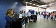 Metr entrega obras de acessibilidade da Estao 114 Sul